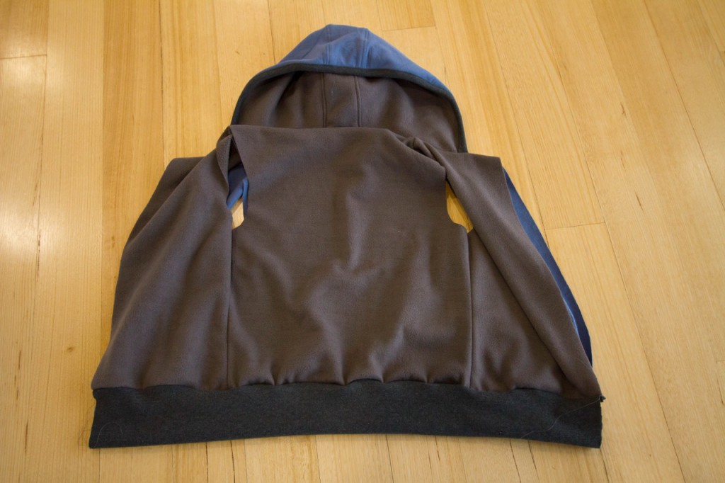 Hero Vest concealed zipper tutorial