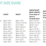 Scout size guide