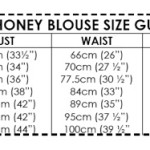 The Honey Blouse size guide