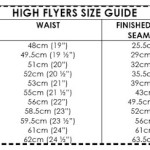 High Flyers size guide