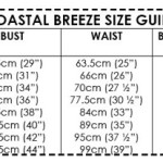 Coastal Breeze size guide