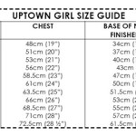 Uptown Girl size guide