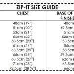 Zip-It size guide