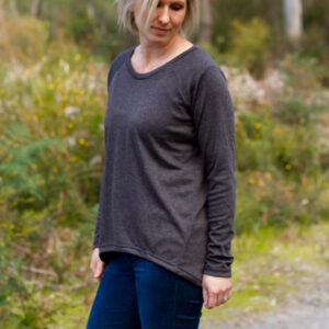 Raglan Twist Top